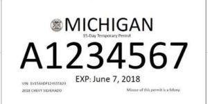 Domestic Security | Temporary License Plates