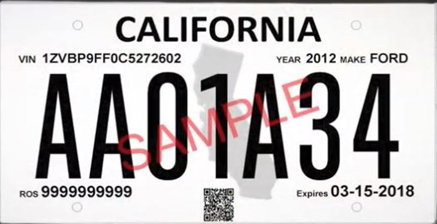 Temporary License Plates – Domestic Security